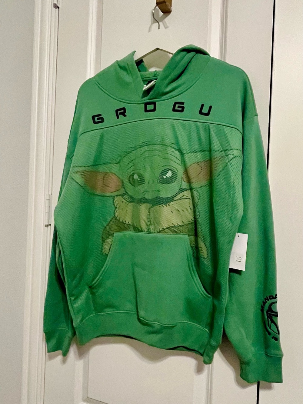 Star Wars Grogu Green Hoodie
